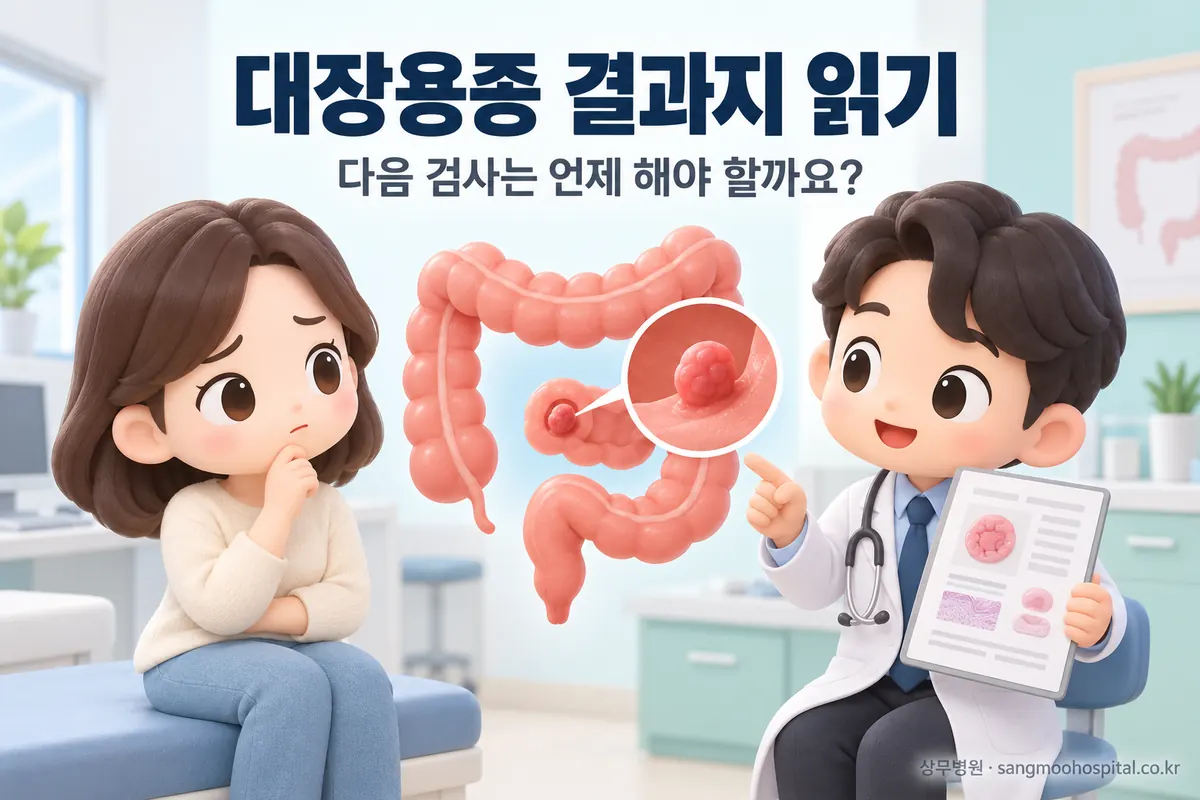 건강검진에서 대장용종을 떼었다면, 결과지는 어떻게 읽을까요?