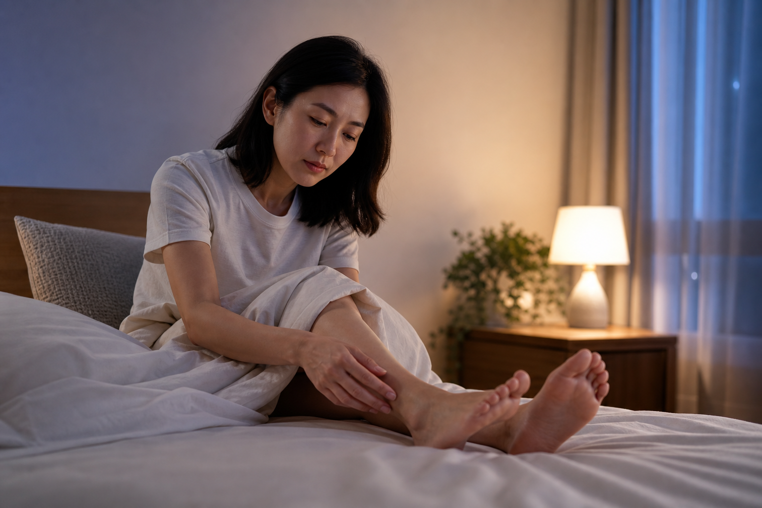 누우면 발끝이 찌릿하고 화끈거리는 밤, 피로로만 넘기기 어려운 감각