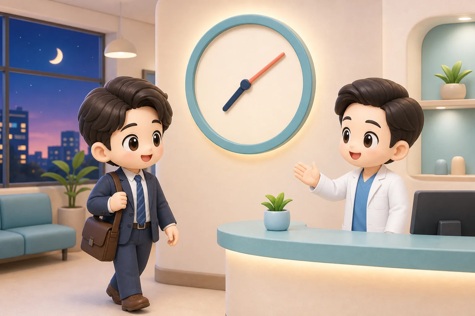 퇴근 후엔 이미 마감? 직장인을 위한 마디찬 진료시간 활용법
